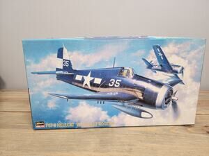 1996 1:48 Hasegawa F6f-5 Hellcat Fighter KIT #09135